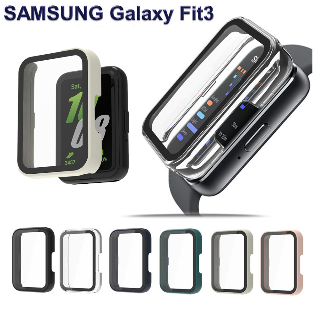 Watches Smartwatch Samsung - Glass+Case for Samsung Galaxy Fit 3