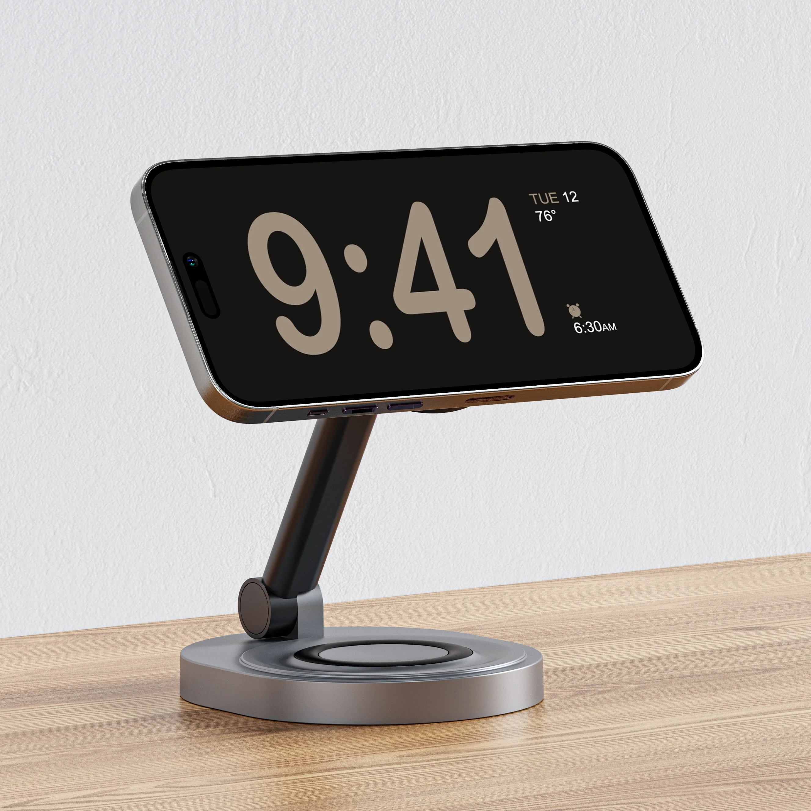 Smartwatch Watches Compatible With Iphone - 2 In 1 Magnetic Wireless Charger