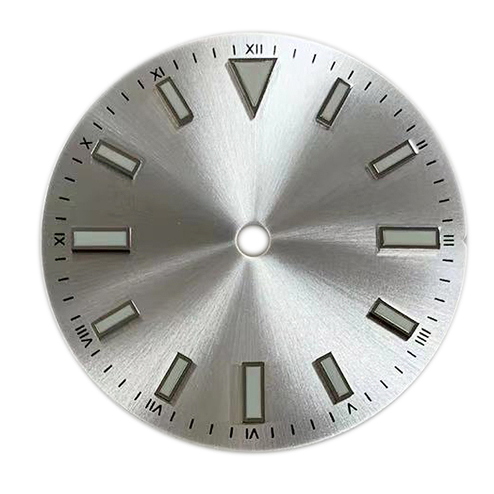 Luminous Dial Face - 28.5MM Watch Dial Green Luminous Strip