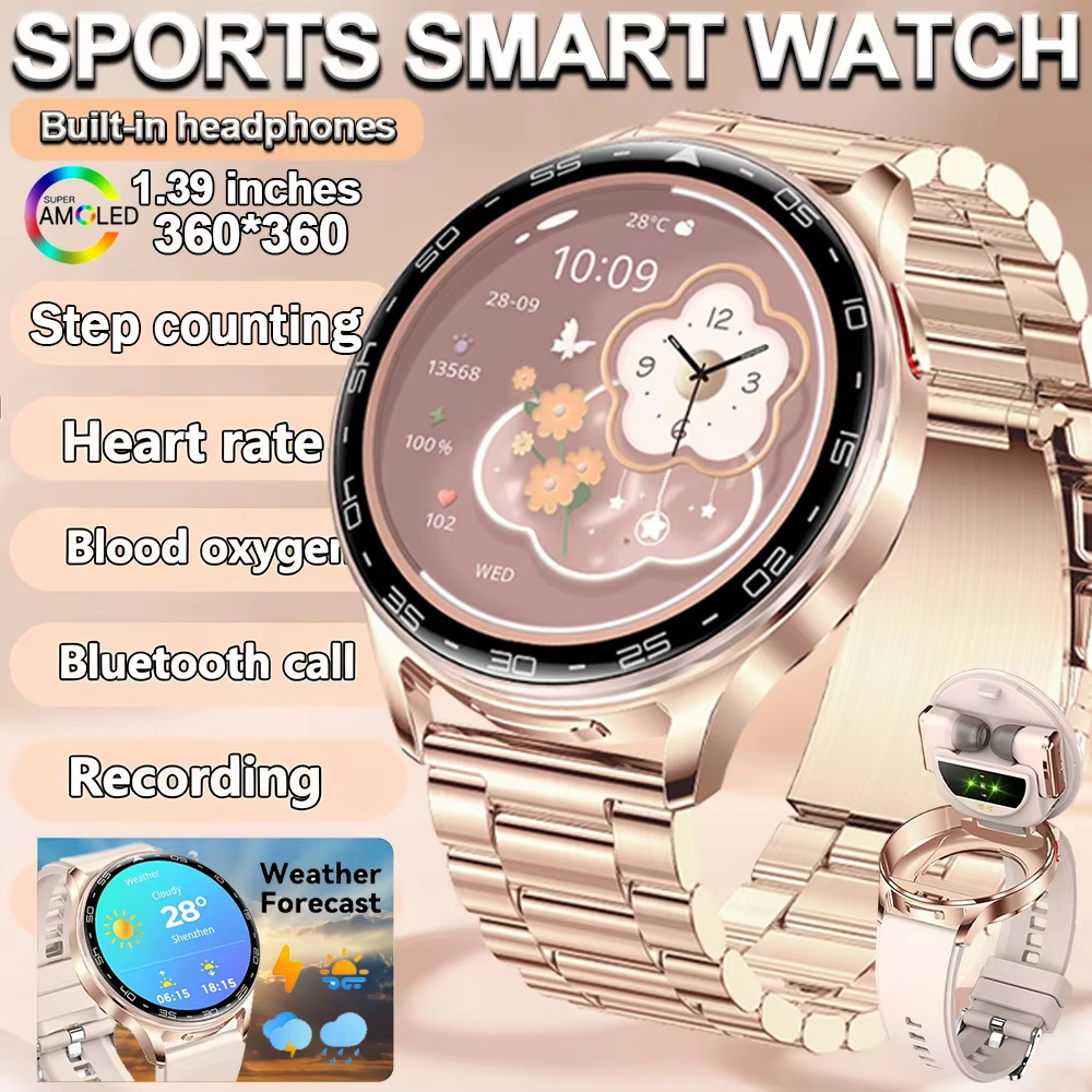 DAORKOW 2-In-1 TWS Headset Sma - Smartwatch Noise Watches For Women บทวิจารณ์และราคา