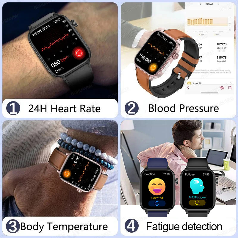 2025 New For XIAOM1 ECG+PPG Bl - Smartwatch Health Watches For Women บทวิจารณ์และราคา