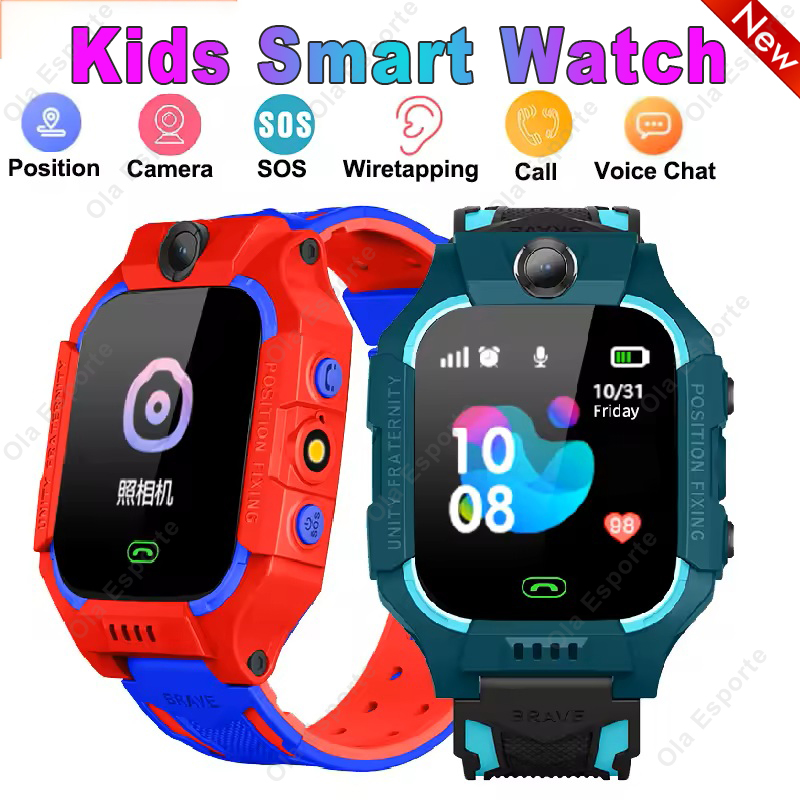 Smart Watch Kids 2G Sim Card S - Smartwatch Watches Birthday Gift For Boys บทวิจารณ์และราคา