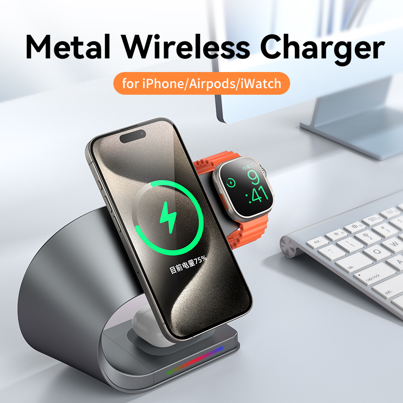 Metal Shell 4 in 1 Wireless Ch - Smartwatch Watches Compatible With Iphone บทวิจารณ์และราคา