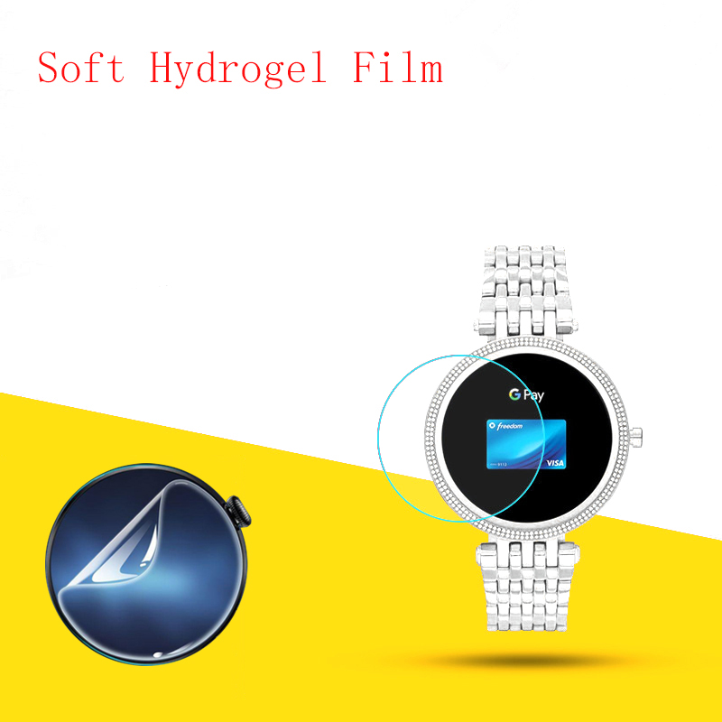Soft Hydrogel Film Clear HD Tr - Smartwatch Watches Michael Kors บทวิจารณ์และราคา