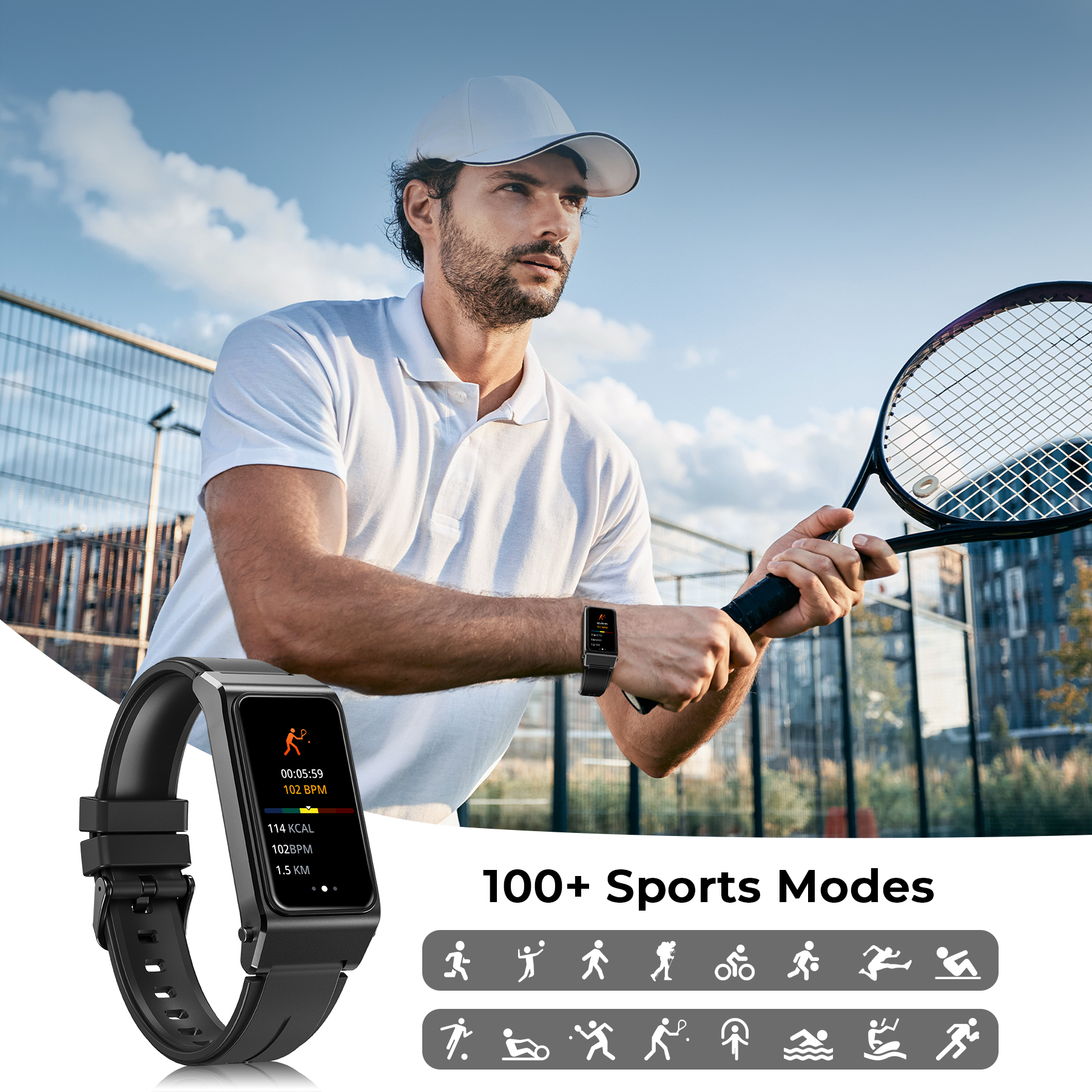 OUKITEL BT11 Smartwatch Blueto - Smartwatch Watches With Bluetooth บทวิจารณ์และราคา