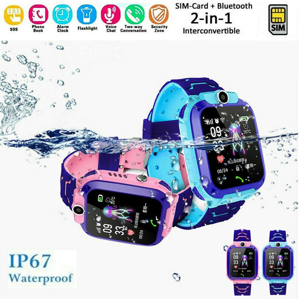 2G Kids Smart Watch SOS Call L - Smartwatch Watches Birthday Gift For Boys บทวิจารณ์และราคา