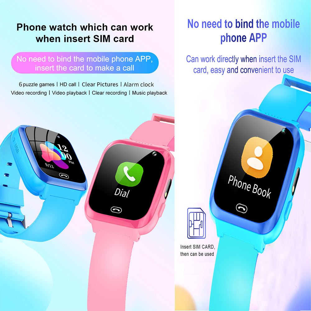 Promotion Kids Smart Watch SO - Smartwatch Watches Birthday Gift For Boys บทวิจารณ์และราคา