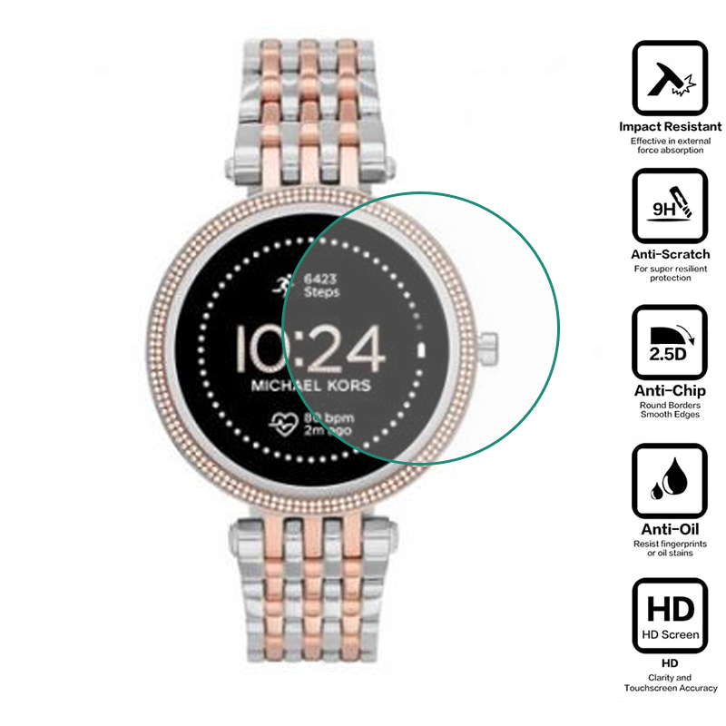 Tempered Glass Protective Film - Smartwatch Watches Michael Kors บทวิจารณ์และราคา