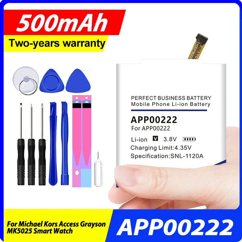 New 500mAh APP00222 Replacemen - Smartwatch Watches Michael Kors บทวิจารณ์และราคา