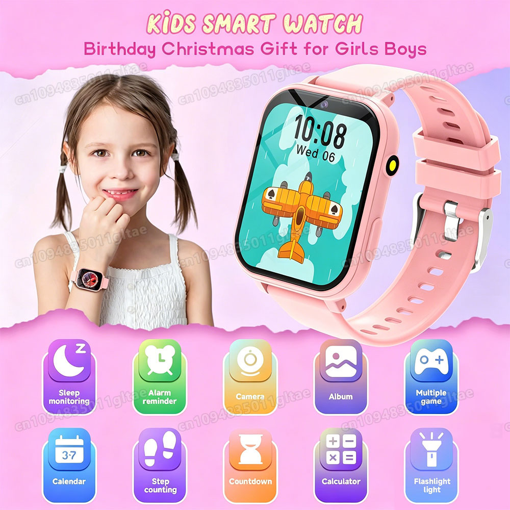 New Smartwatch For Kids HD Cam - Smartwatch Watches Birthday Gift For Boys บทวิจารณ์และราคา