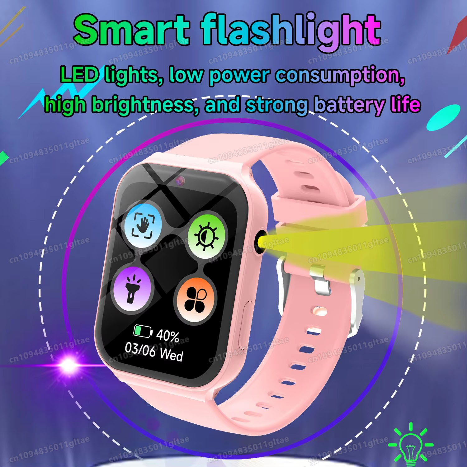 New Smartwatch For Kids HD Cam - Smartwatch Watches Birthday Gift For Boys บทวิจารณ์และราคา