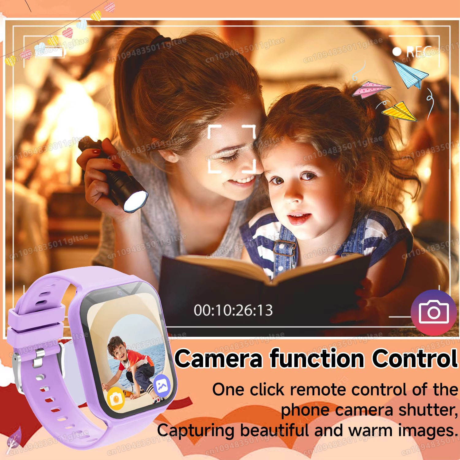 New Smartwatch For Kids HD Cam - Smartwatch Watches Birthday Gift For Boys บทวิจารณ์และราคา