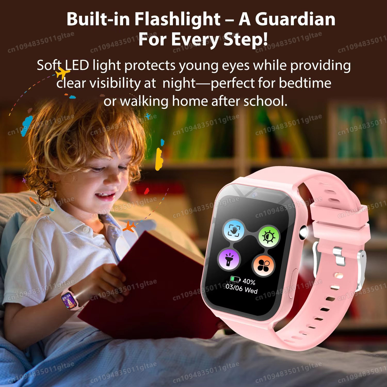 New Smartwatch For Kids HD Cam - Smartwatch Watches Birthday Gift For Boys บทวิจารณ์และราคา