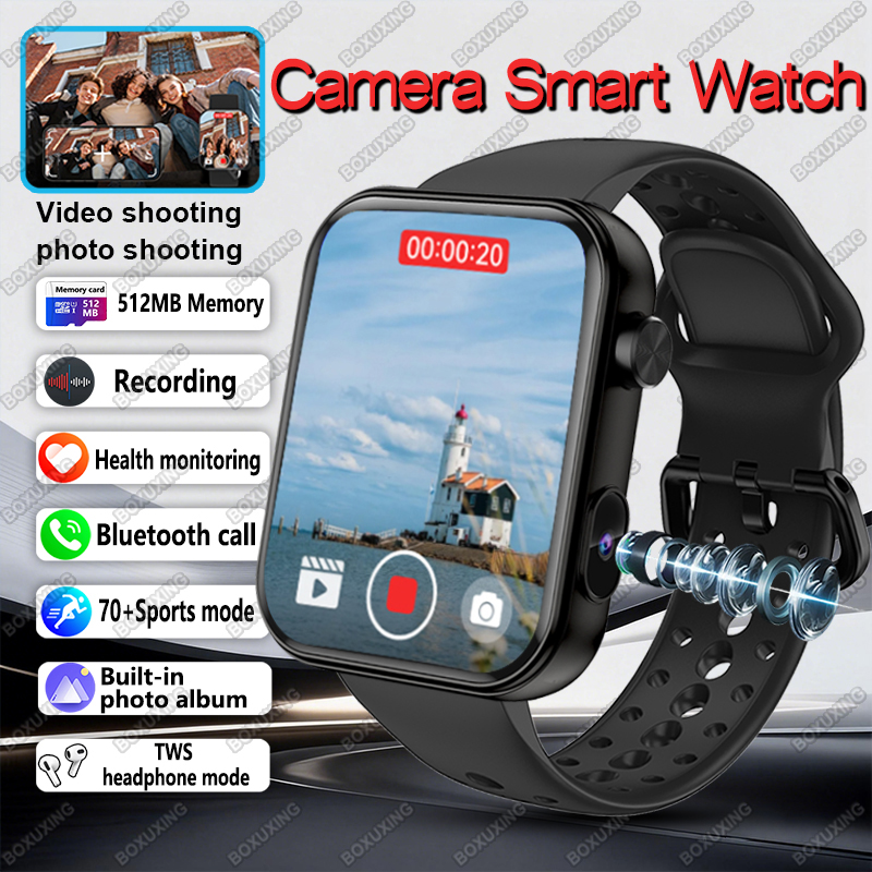 New Camera SmartWatch Men Wome - Smartwatch Health Watches For Women บทวิจารณ์และราคา