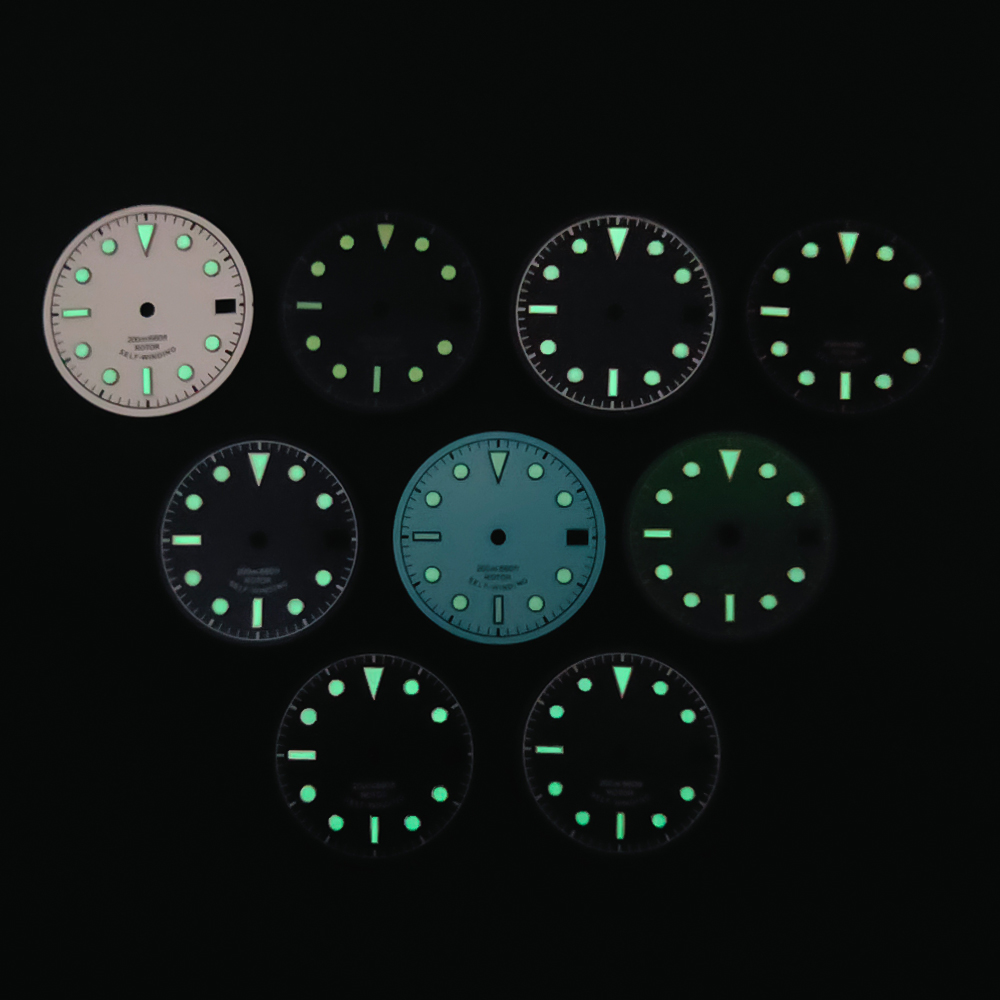 Neiton 28.5mm black white blue - Luminous Dial Face บทวิจารณ์และราคา