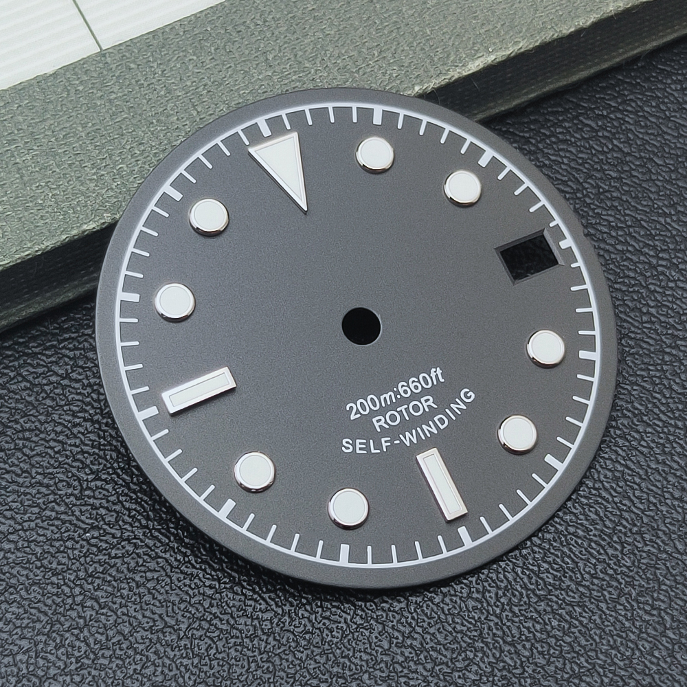 Neiton 28.5mm black white blue - Luminous Dial Face บทวิจารณ์และราคา