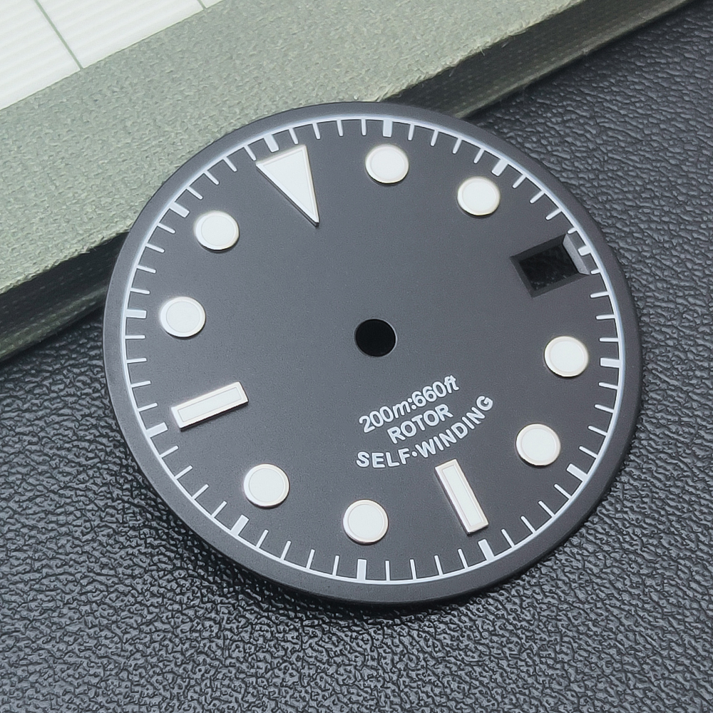 Neiton 28.5mm black white blue - Luminous Dial Face บทวิจารณ์และราคา