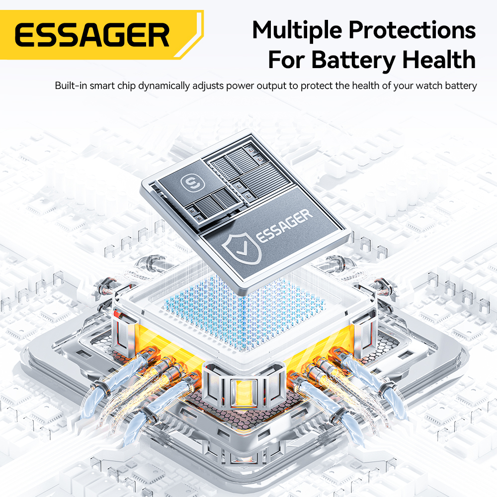 Essager 5W Magnetic Wireless C - Smartwatch Watches Compatible With Iphone บทวิจารณ์และราคา