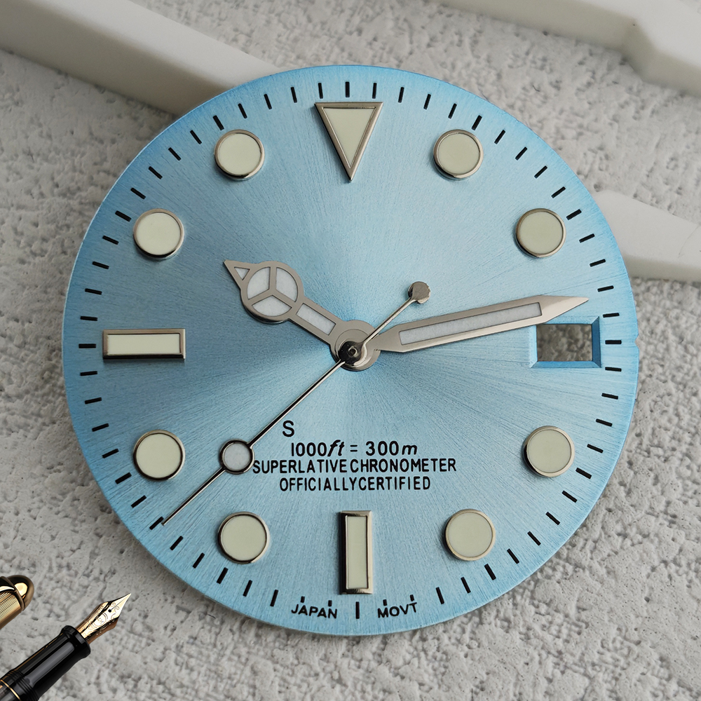 NH35 28.5mm green luminous S d - Luminous Dial Face บทวิจารณ์และราคา