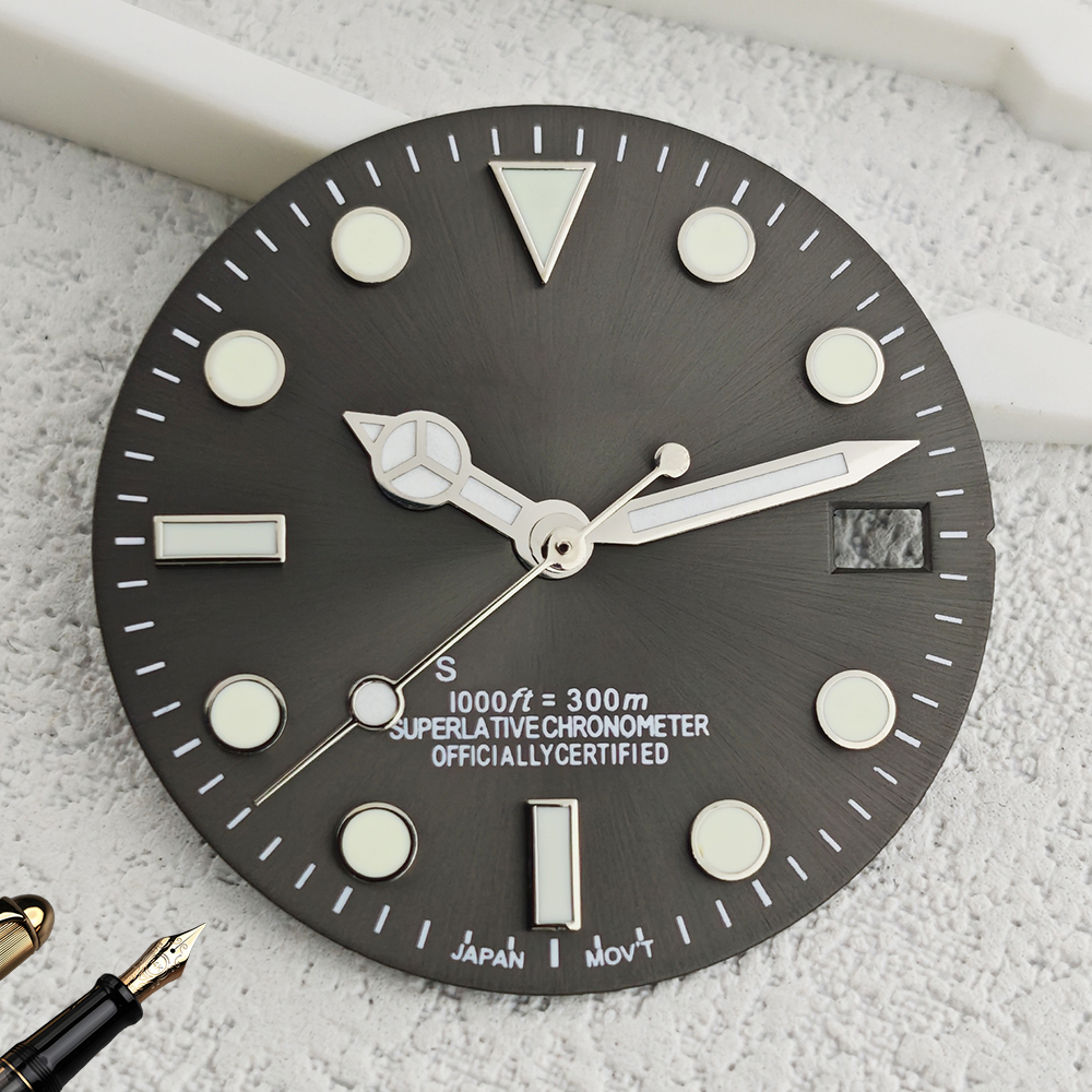NH35 28.5mm green luminous S d - Luminous Dial Face บทวิจารณ์และราคา