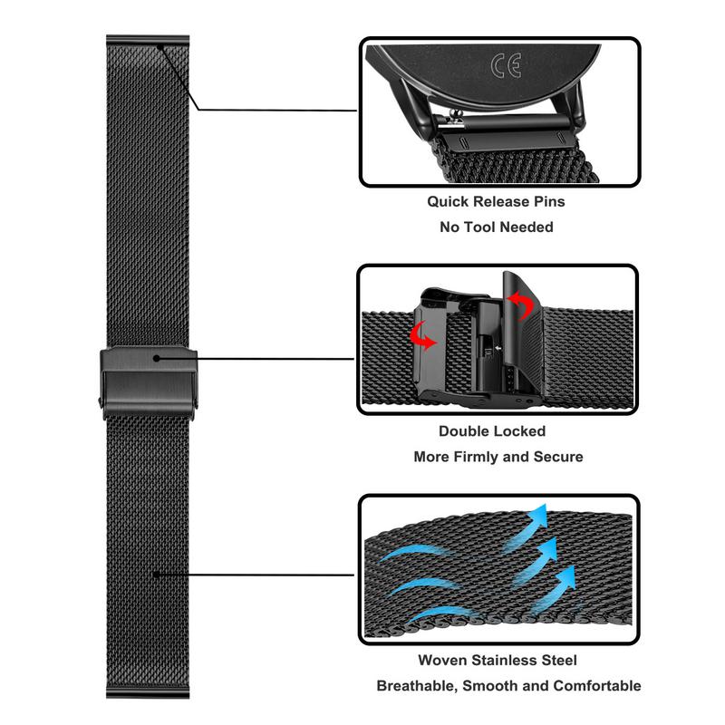 18mm Metal Strap For Fossil Wo - Fossil Watches Smartwatch Gen 6 บทวิจารณ์และราคา