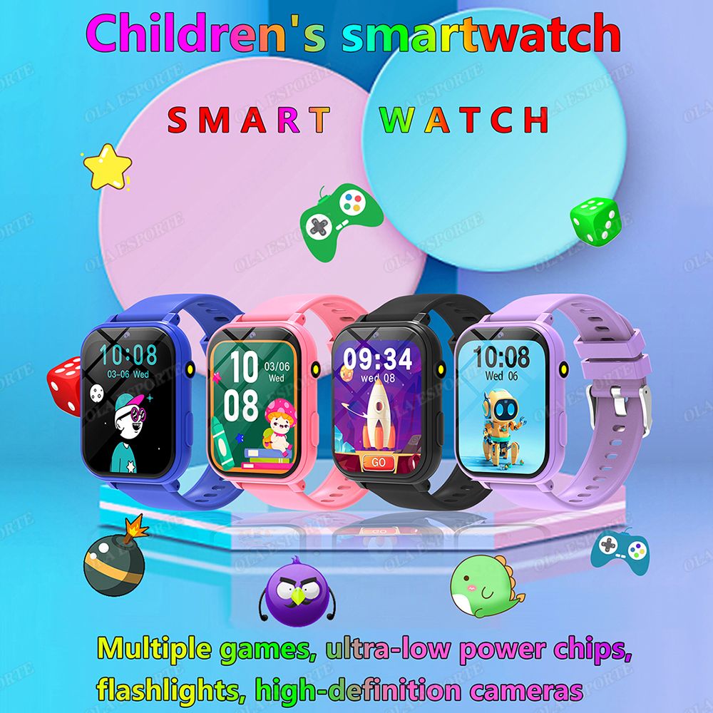 Kids Game Smart Watch Girls Bo - Smartwatch Watches Birthday Gift For Boys บทวิจารณ์และราคา