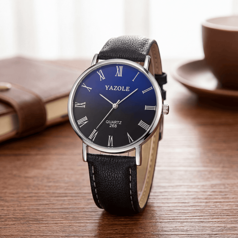 YAZOLE Minimalist Quartz Watch - Smartwatch Branded Watches For Men บทวิจารณ์และราคา
