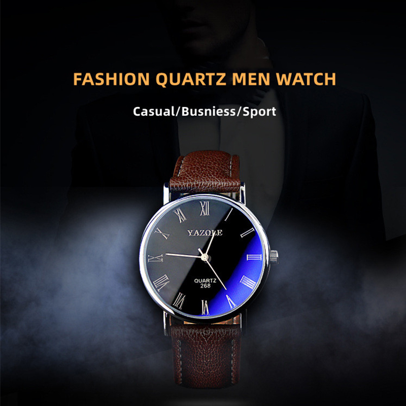 YAZOLE Minimalist Quartz Watch - Smartwatch Branded Watches For Men บทวิจารณ์และราคา