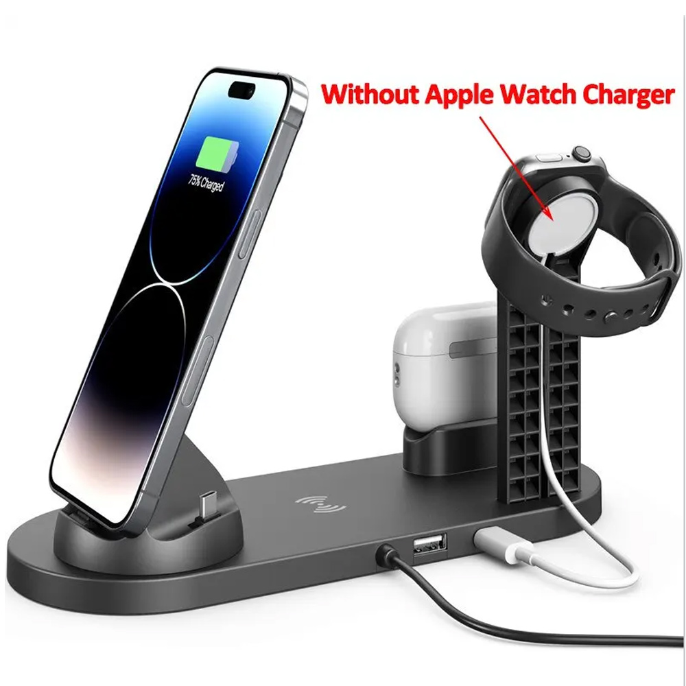30W 7 in 1 Wireless Charger St - Smartwatch Watches Compatible With Iphone บทวิจารณ์และราคา
