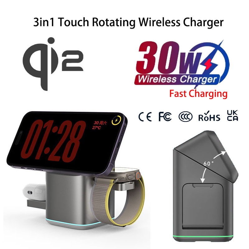 Praiser 25W Qi2 Foldable Touch - Watches Smartwatch Samsung บทวิจารณ์และราคา