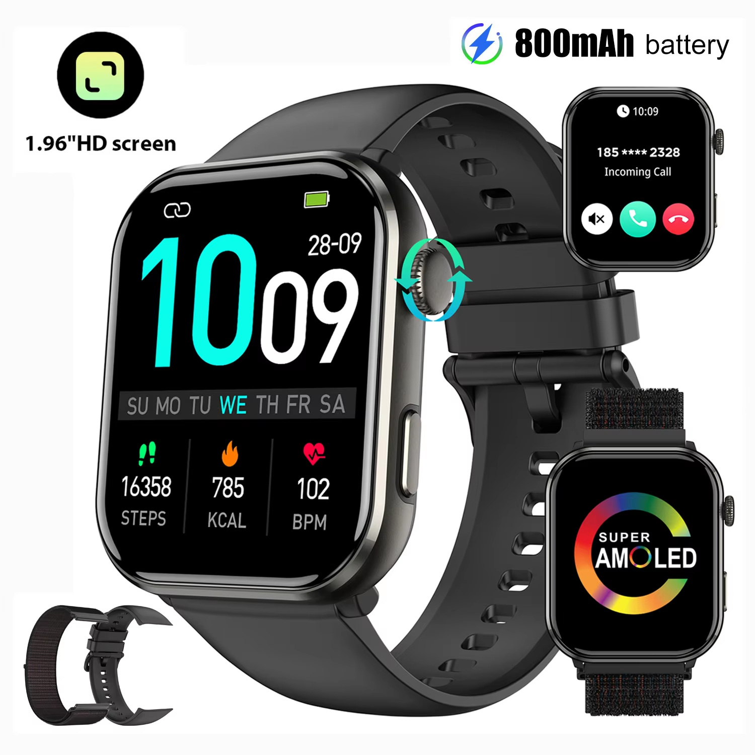 Blackview R60 Bluetooth Call S - Smartwatch Health Watches For Women บทวิจารณ์และราคา