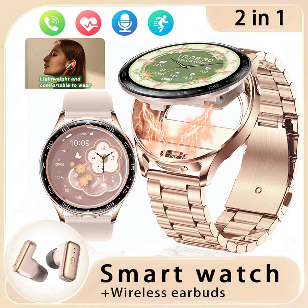 2-In-1 TWS Headset SmartWatch  - Smartwatch Noise Watches For Women บทวิจารณ์และราคา