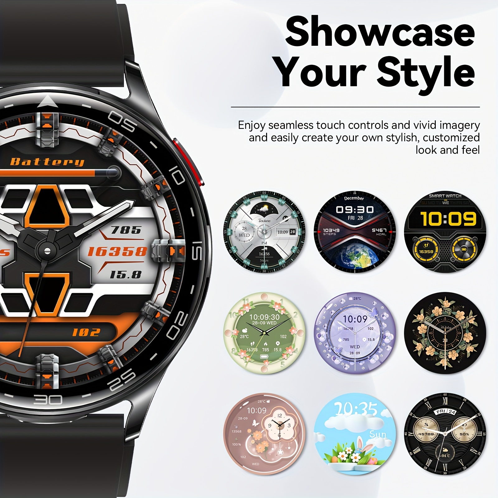 2-In-1 TWS Headset SmartWatch  - Smartwatch Noise Watches For Women บทวิจารณ์และราคา
