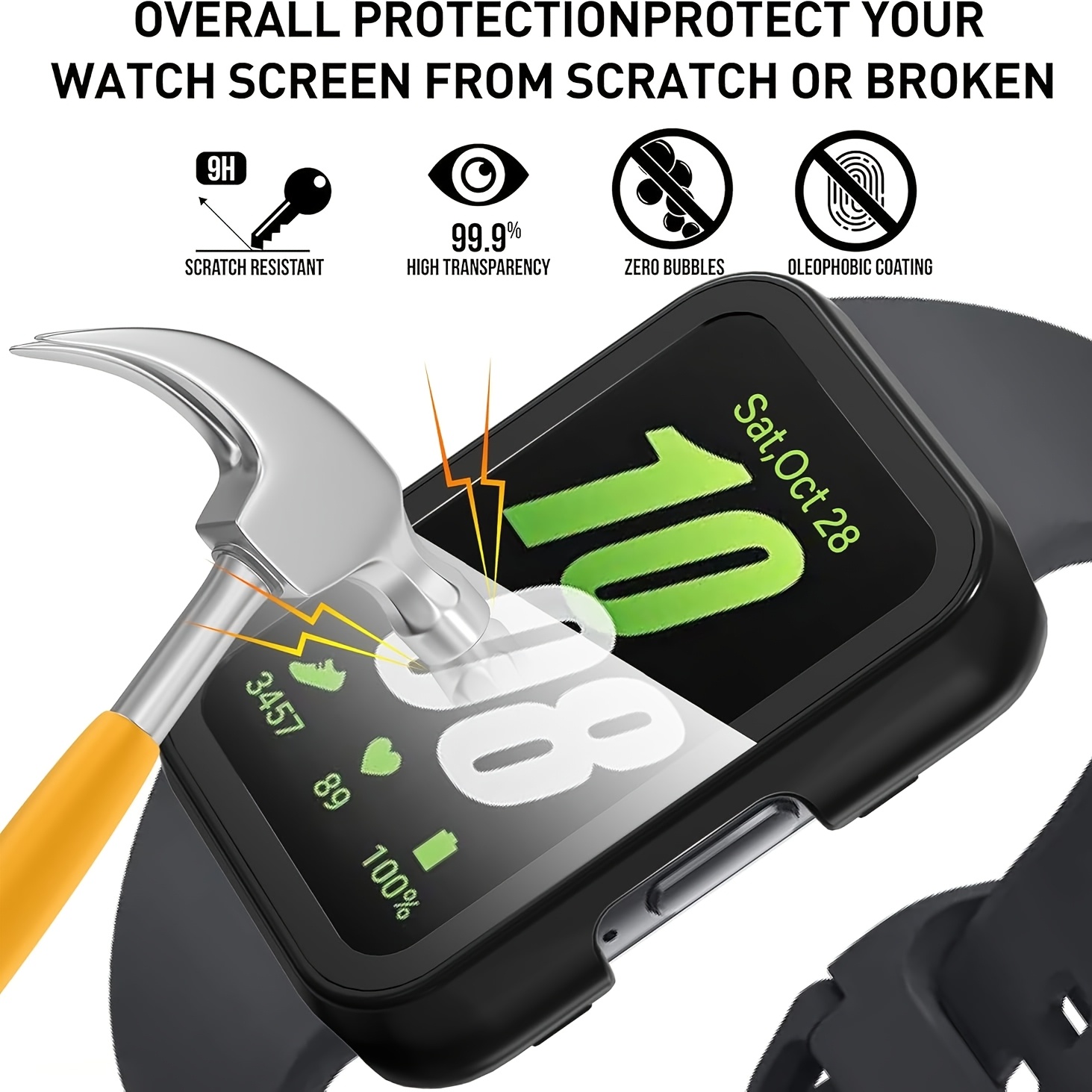 Glass+Case for Samsung Galaxy  - Watches Smartwatch Samsung บทวิจารณ์และราคา