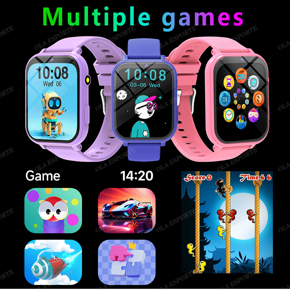 2025 New Smartwatch For Kids H - Smartwatch Watches Birthday Gift For Boys บทวิจารณ์และราคา