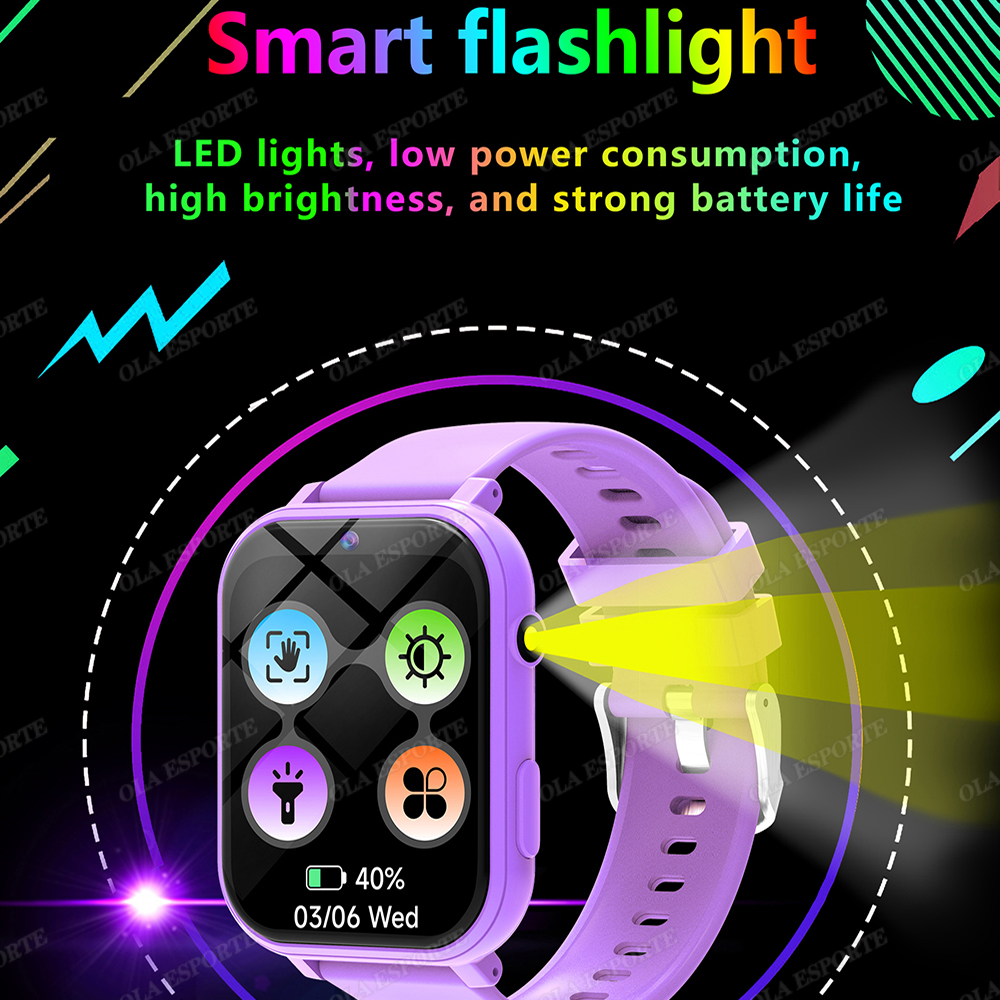 2025 New Smartwatch For Kids H - Smartwatch Watches Birthday Gift For Boys บทวิจารณ์และราคา