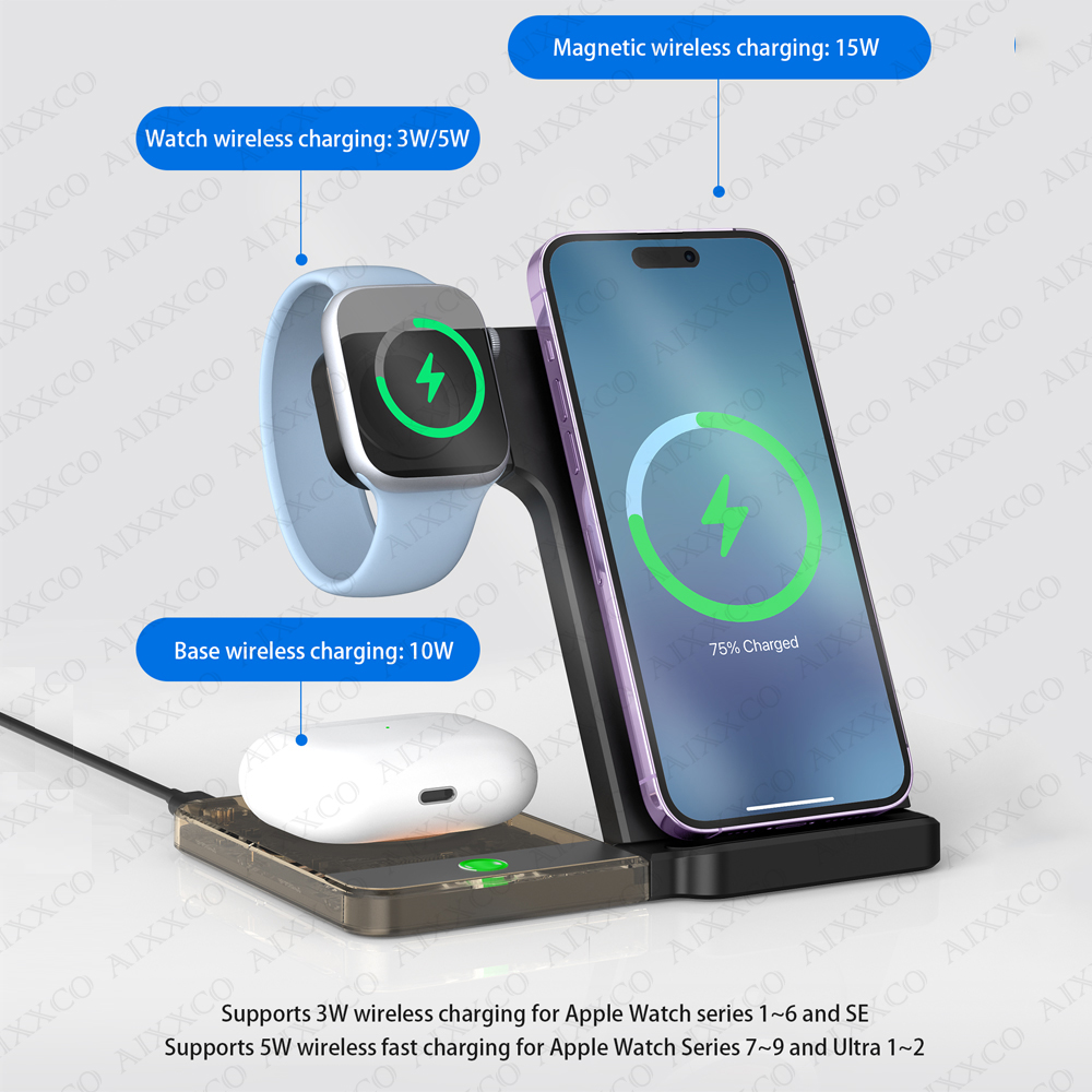 AIXXCO Magnetic Wireless Charg - Smartwatch Watches Compatible With Iphone บทวิจารณ์และราคา