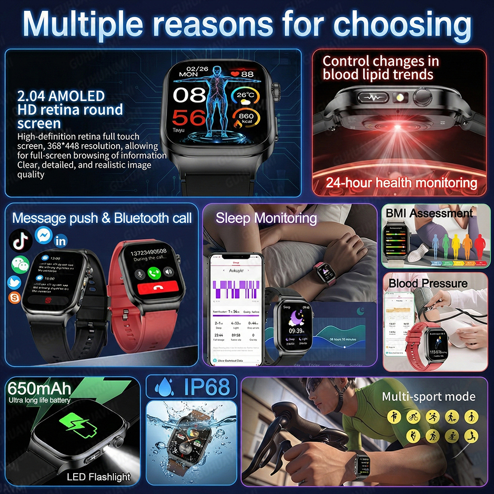 2026 New Accurate Diagnosis Sm - Smartwatch Health Watches For Women บทวิจารณ์และราคา