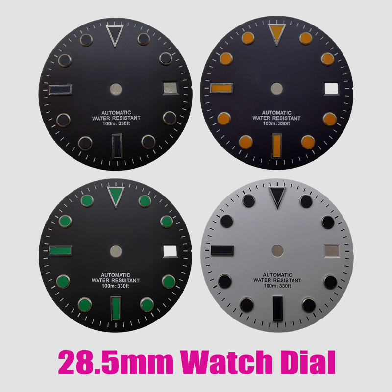 Dia 28.5mm NH35 Dial 8215 ETA  - Luminous Dial Face บทวิจารณ์และราคา