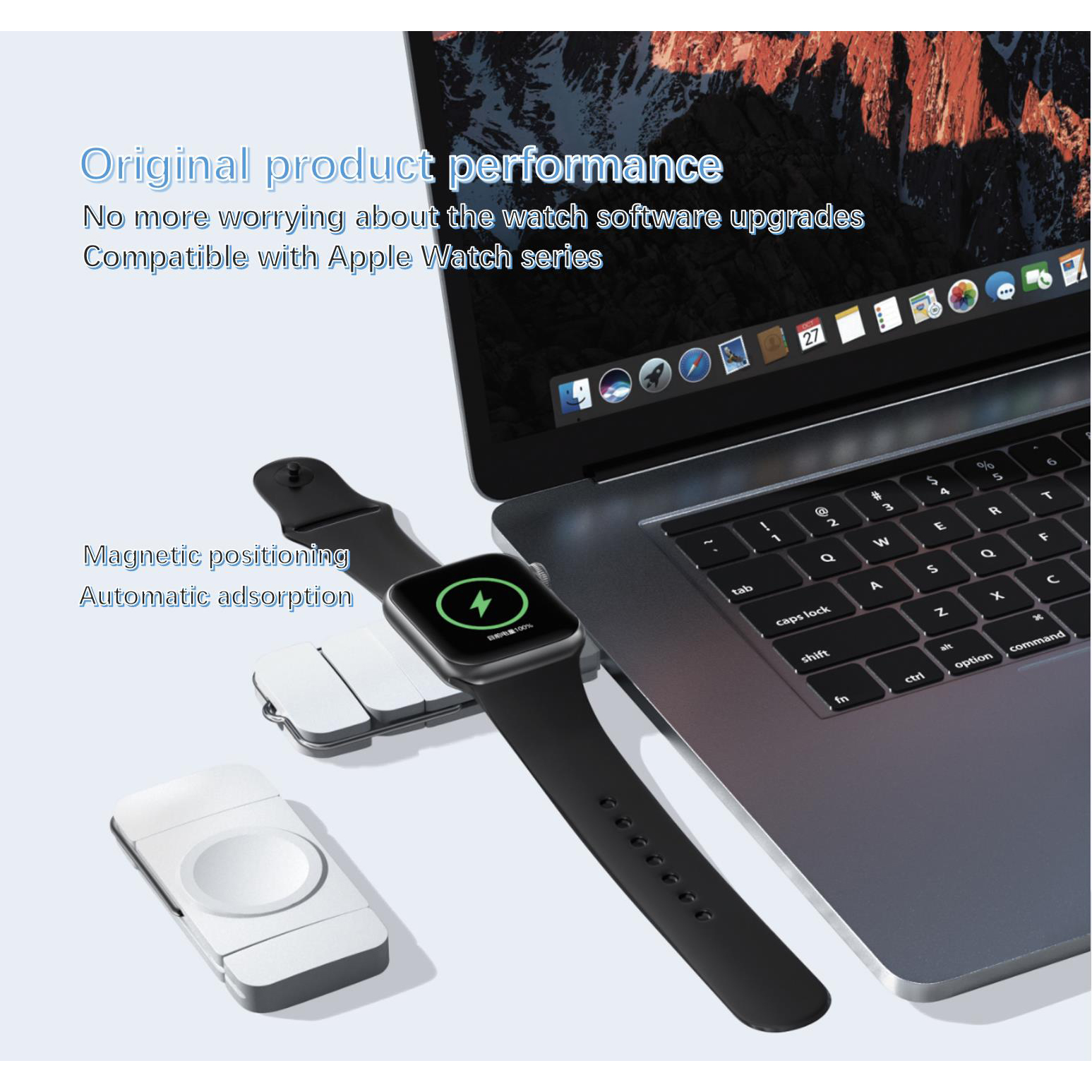 Portable Wireless Charger with - Smartwatch Watches Compatible With Iphone บทวิจารณ์และราคา