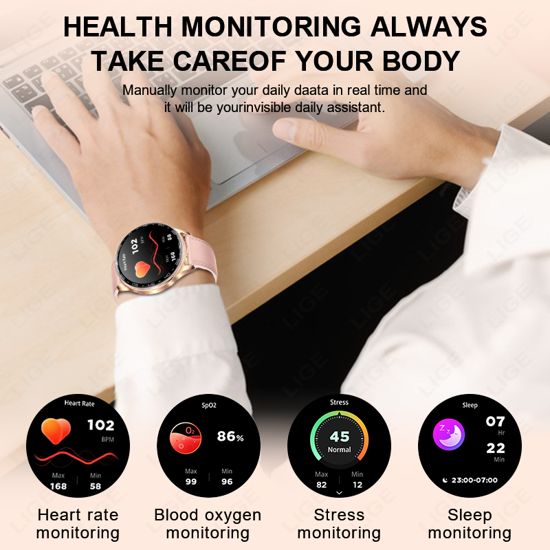 2 In 1 TWS Headset Smart Watch - Smartwatch Noise Watches For Women บทวิจารณ์และราคา