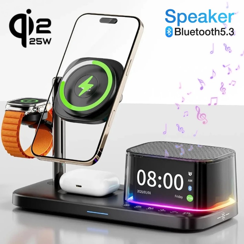 Bluetooth 5.3 Speaker Qi2.2 25 - Smartwatch Watches With Bluetooth บทวิจารณ์และราคา