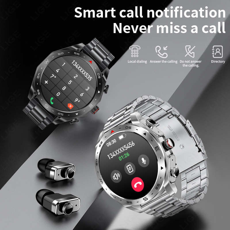 LIGE AMOLED Screen Smart Watch - Smartwatch Noise Watches For Women บทวิจารณ์และราคา