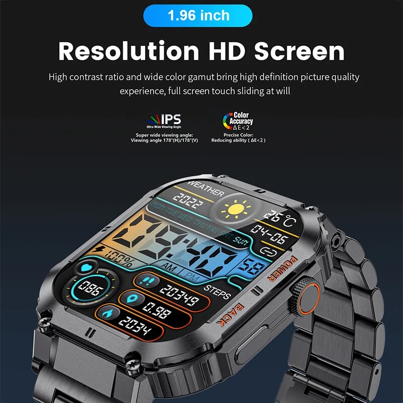 LIGE Outdoor Sports Fitness Sm - Smartwatch Watches With Bluetooth บทวิจารณ์และราคา