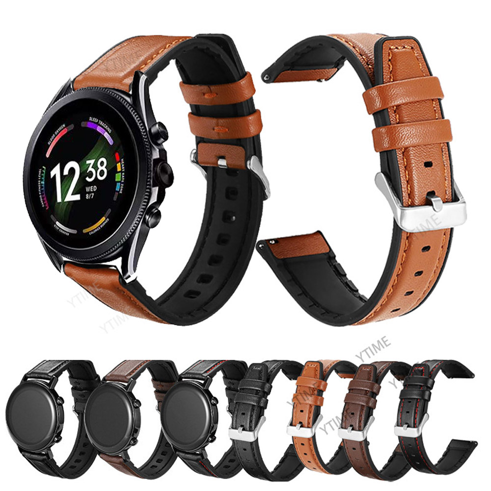 22mm Silicone Leather Band For - Fossil Watches Smartwatch Gen 6 บทวิจารณ์และราคา
