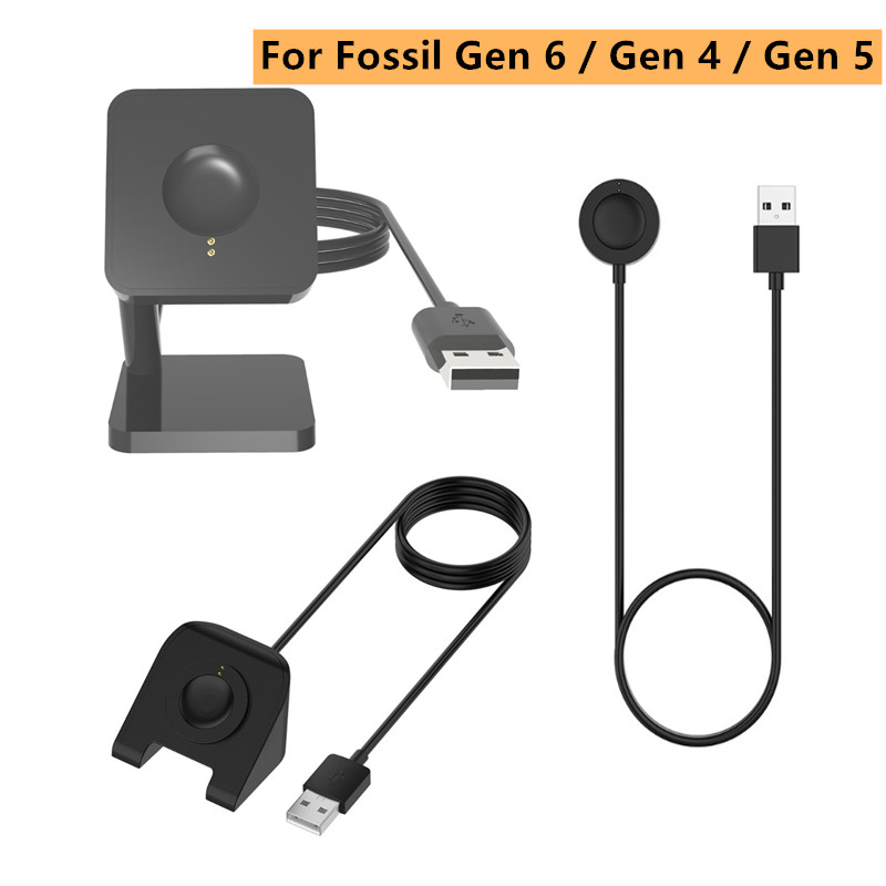 1M USB Magnetic Fast Charge Ch - Fossil Watches Smartwatch Gen 6 บทวิจารณ์และราคา