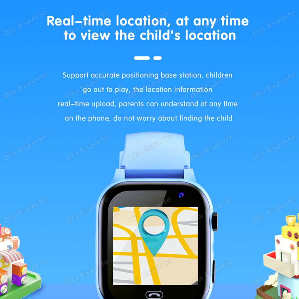 2026 New Mini Kids Phone 4G Si - Smartwatch Watches Birthday Gift For Boys บทวิจารณ์และราคา