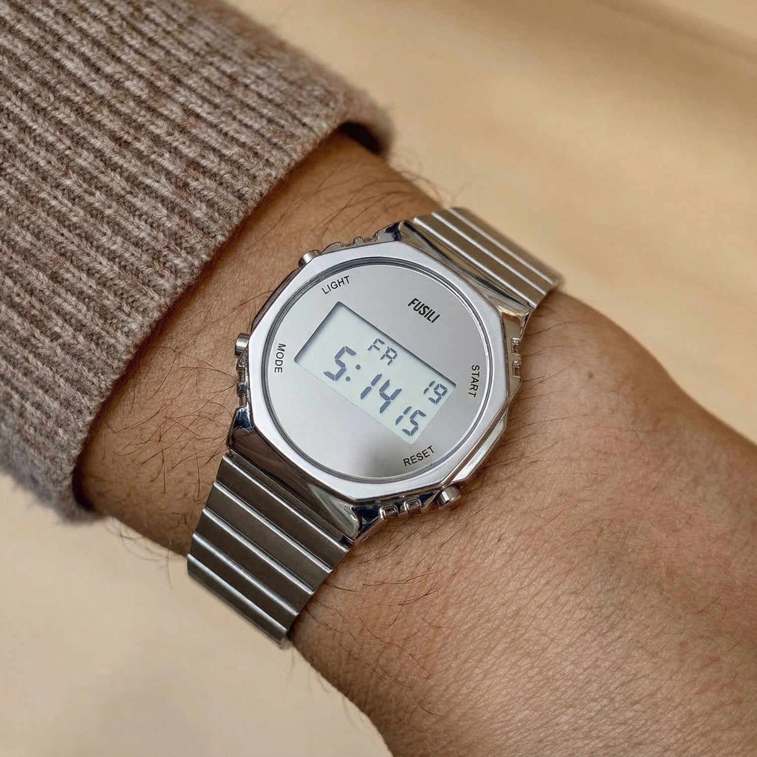 CILOA Men's simple quartz watc - Vintage Digital Watch บทวิจารณ์และราคา