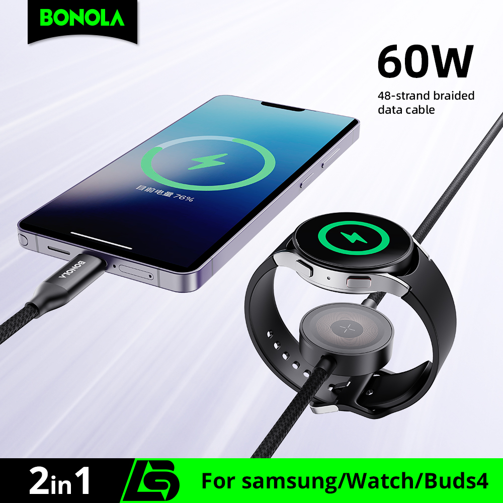 Bonola 2 in 1 For Galaxy Watch - Watches Smartwatch Samsung บทวิจารณ์และราคา