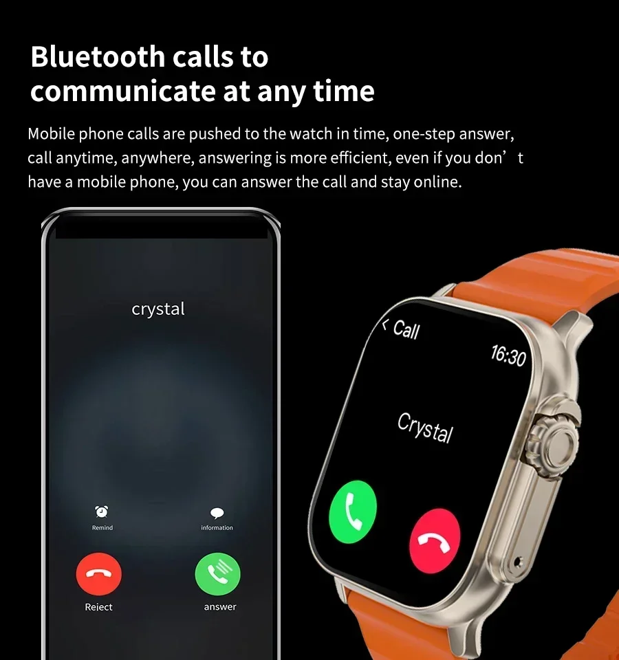 New Hello Plum Smart Watch Men - Smartwatch Watches With Bluetooth บทวิจารณ์และราคา